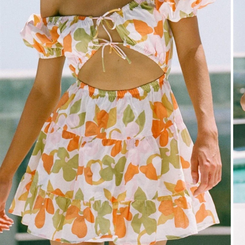 COPY - Sabo Skirt Cherise Dress - Picture 1 of 5